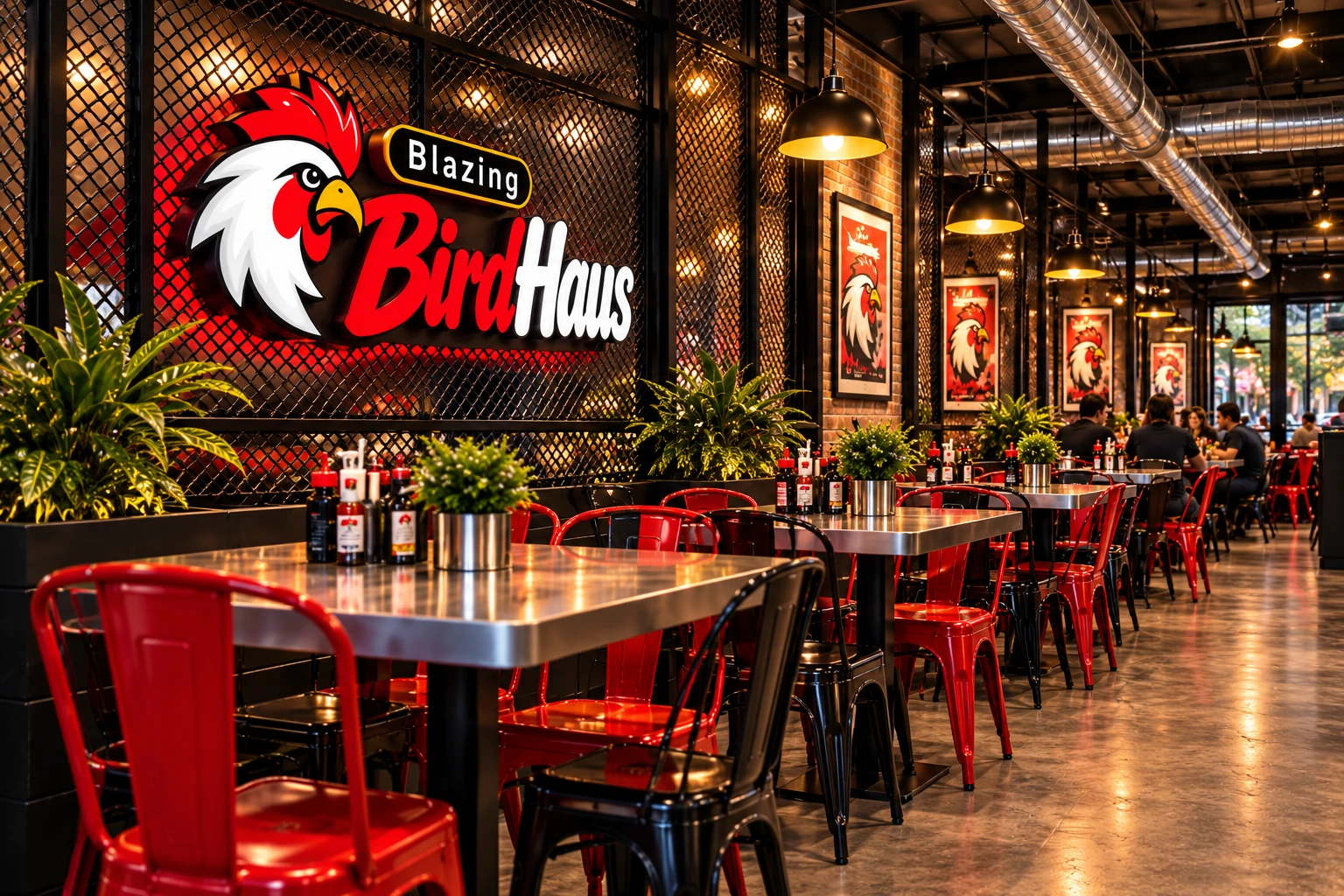 BirdHaus the signature wall interior concept